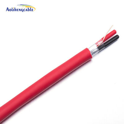 Bare Copper 2 Core Alarm Cable PVC Jacketed 1.05mm ID CE Certified