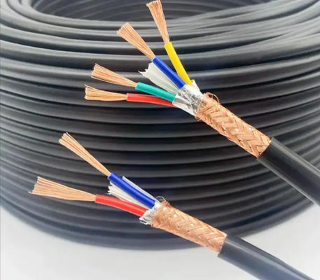 2 3 4 5 6 Core RVVP Shielded Cable 5.5mm-8mm OD High Durability