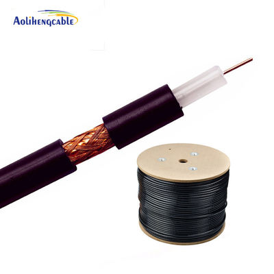 PVC Teflon  Sheath  Coaxial Wire Cable For CCTV And Aerospace Industries