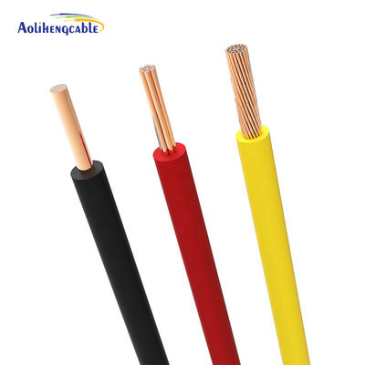 Durable 2.5 Mm Single Core Cable Used In Housing Customized Color