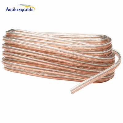 Copper Conductor 18 AWG OFC CCA Speaker Cable ISO 9001 Certified ALH009