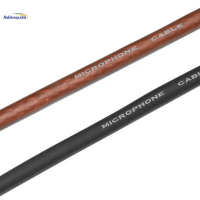 1 2 3 Core Microphone Cable Customized 5-6mm OD High Performance